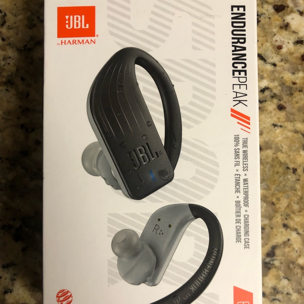 JBL Endurance Peak  Wireless In-Ear Headphones